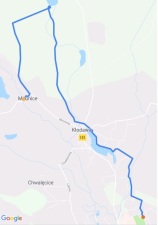 Mapka trasy Rajdziku